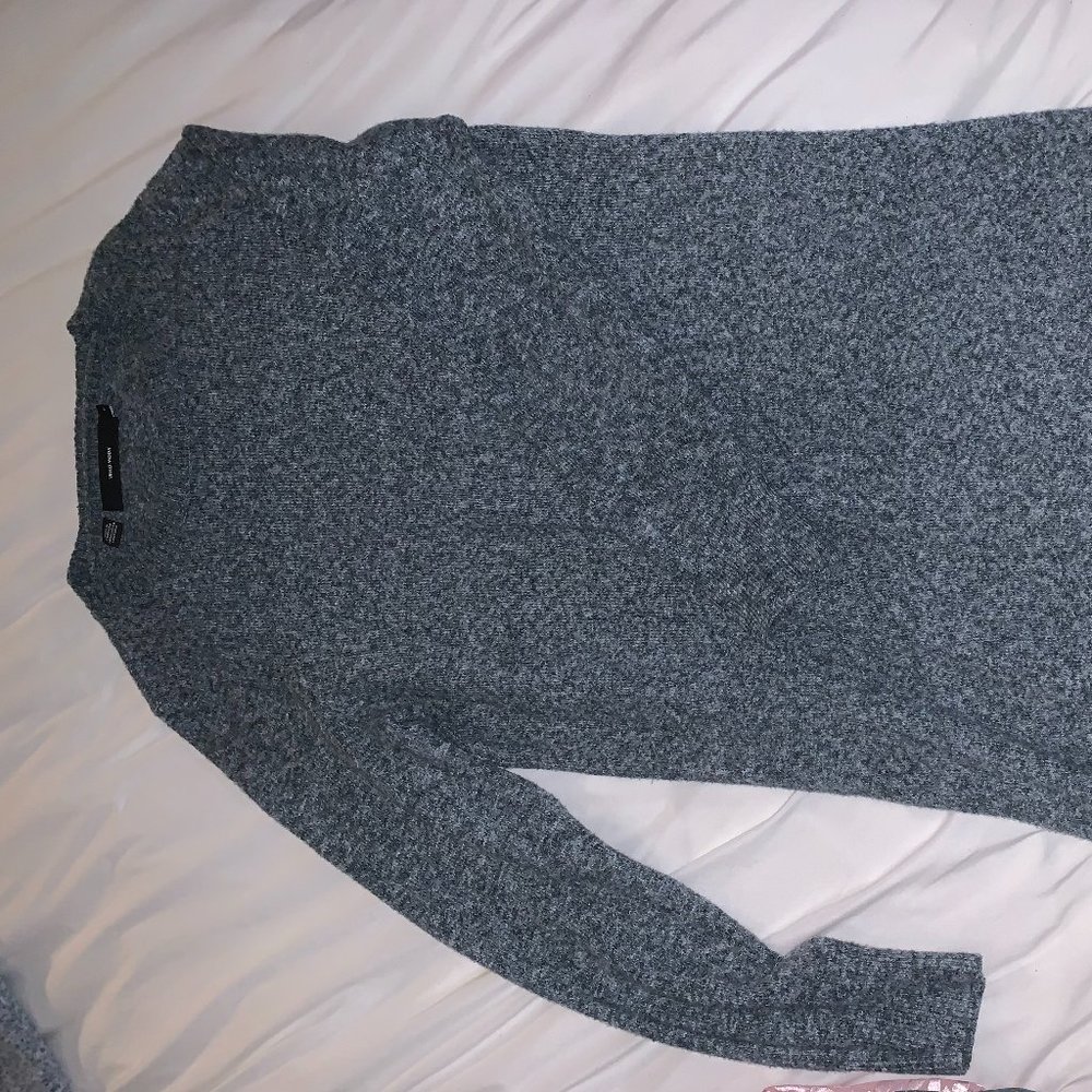 Heather Blue Sweater Dress